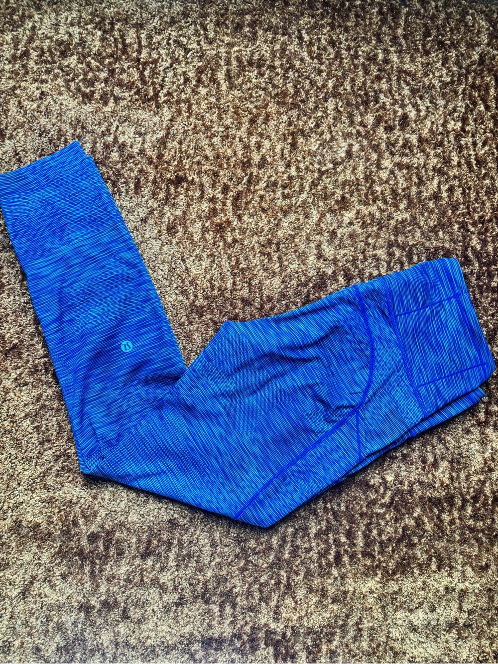lululemon athletica Blue Athletic Leggings